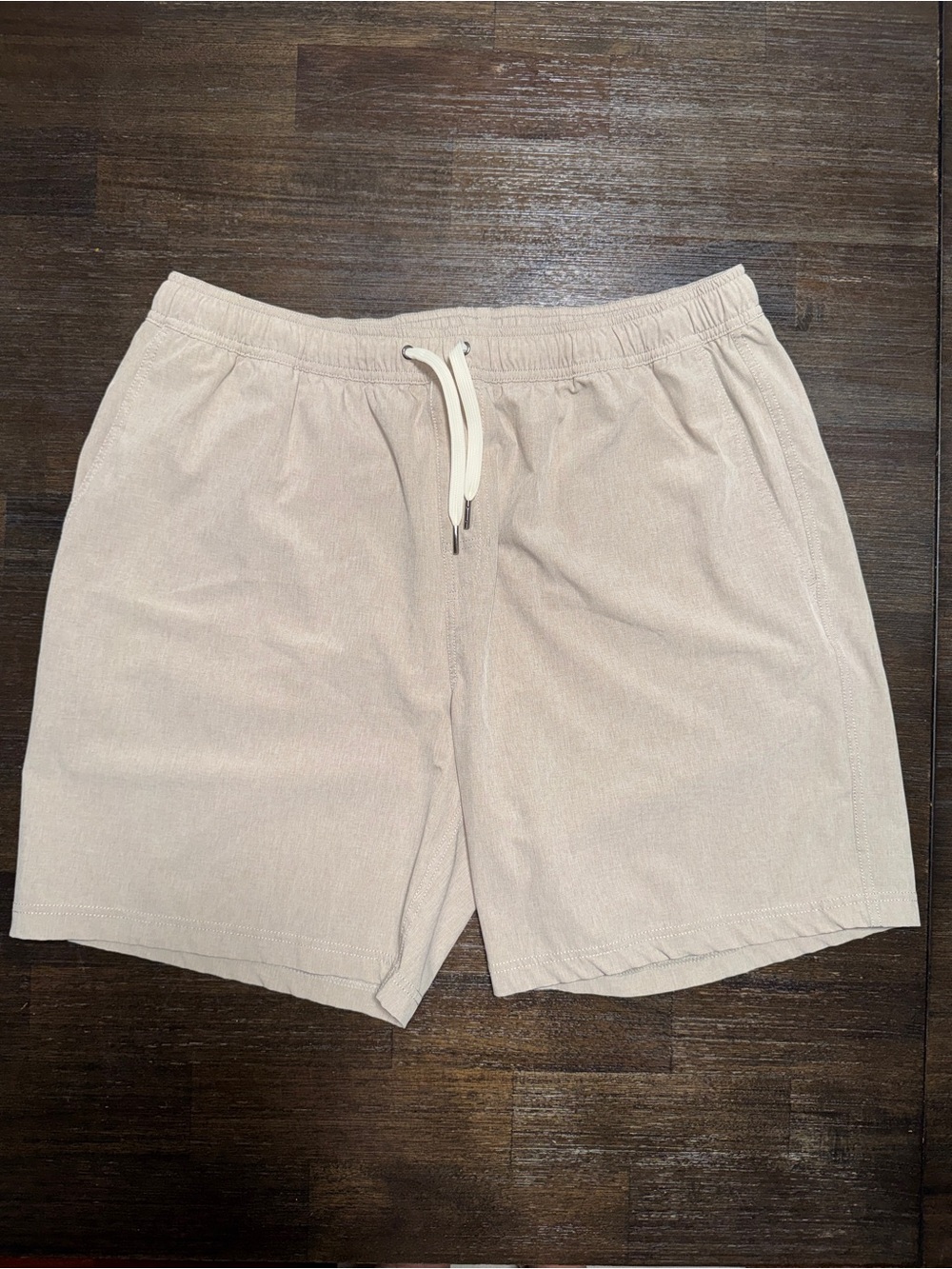 Fair Harbor Men's Shorts XXXL Brown Elastic waistband with a drawstring